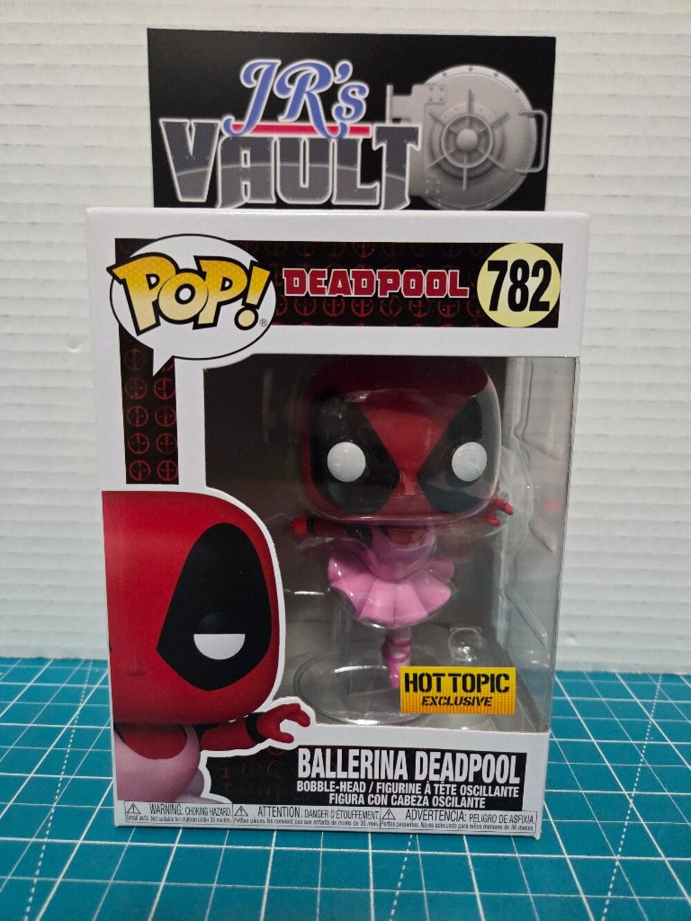 Funko POP Marvel Comics Ballerina Deadpool 782 Vinyl Figure